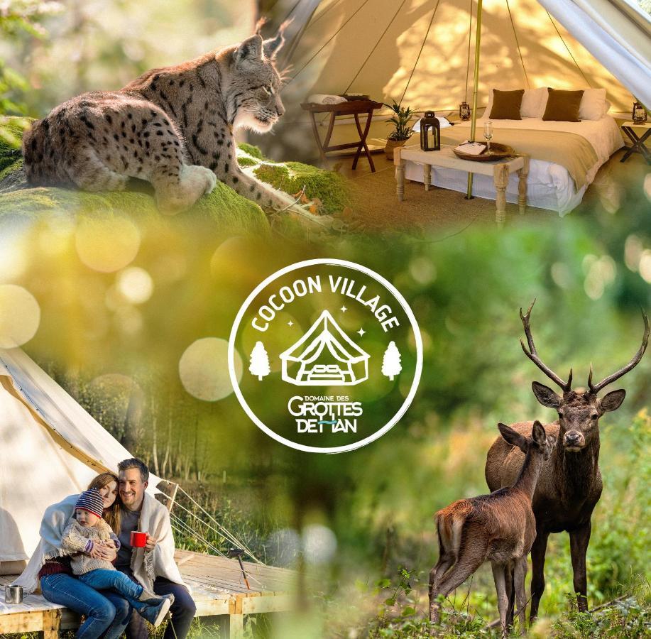 Cocoon Village - Glamping - Domaine Des Grottes De Han 罗什福尔 外观 照片